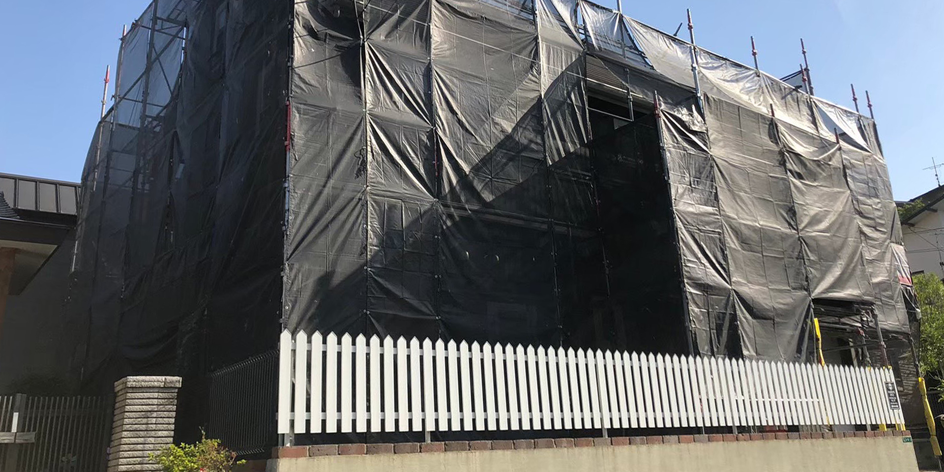 福岡県那珂川市 M様邸【住宅塗装】着工