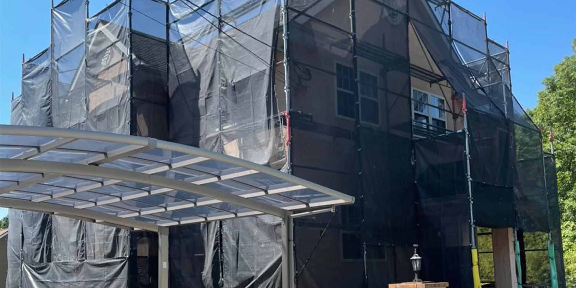 福岡県飯塚市 O様邸【住宅塗装】着工