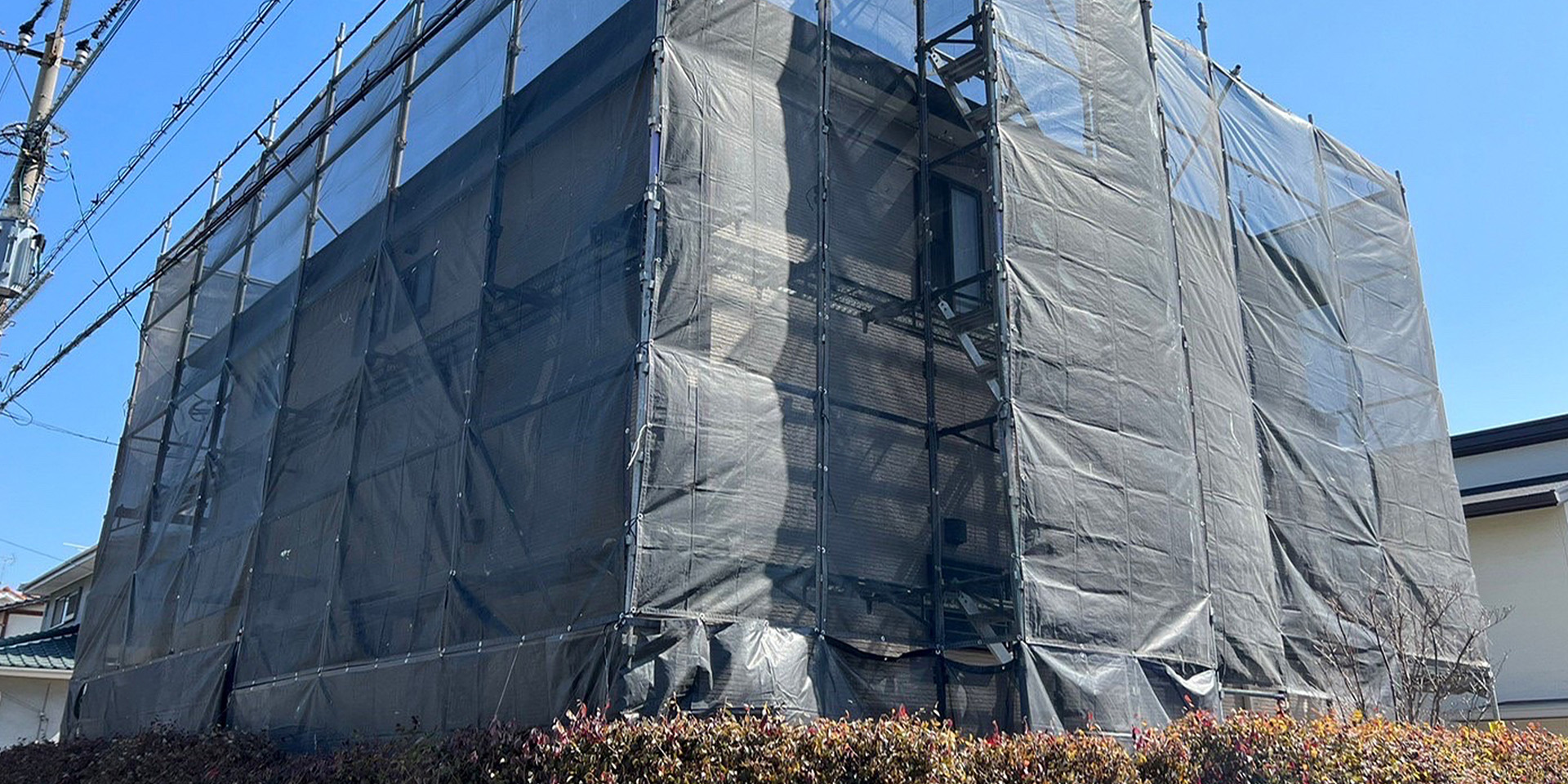 福岡県大野城市 K様邸【住宅塗装】着工