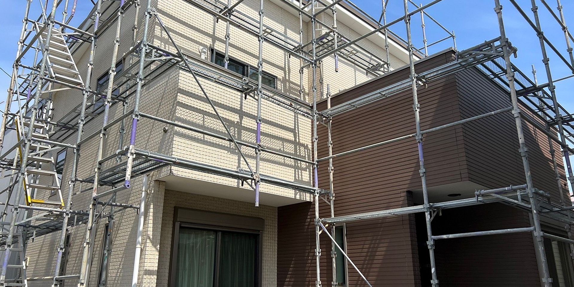 福岡県春日市 A様邸【住宅塗装】着工