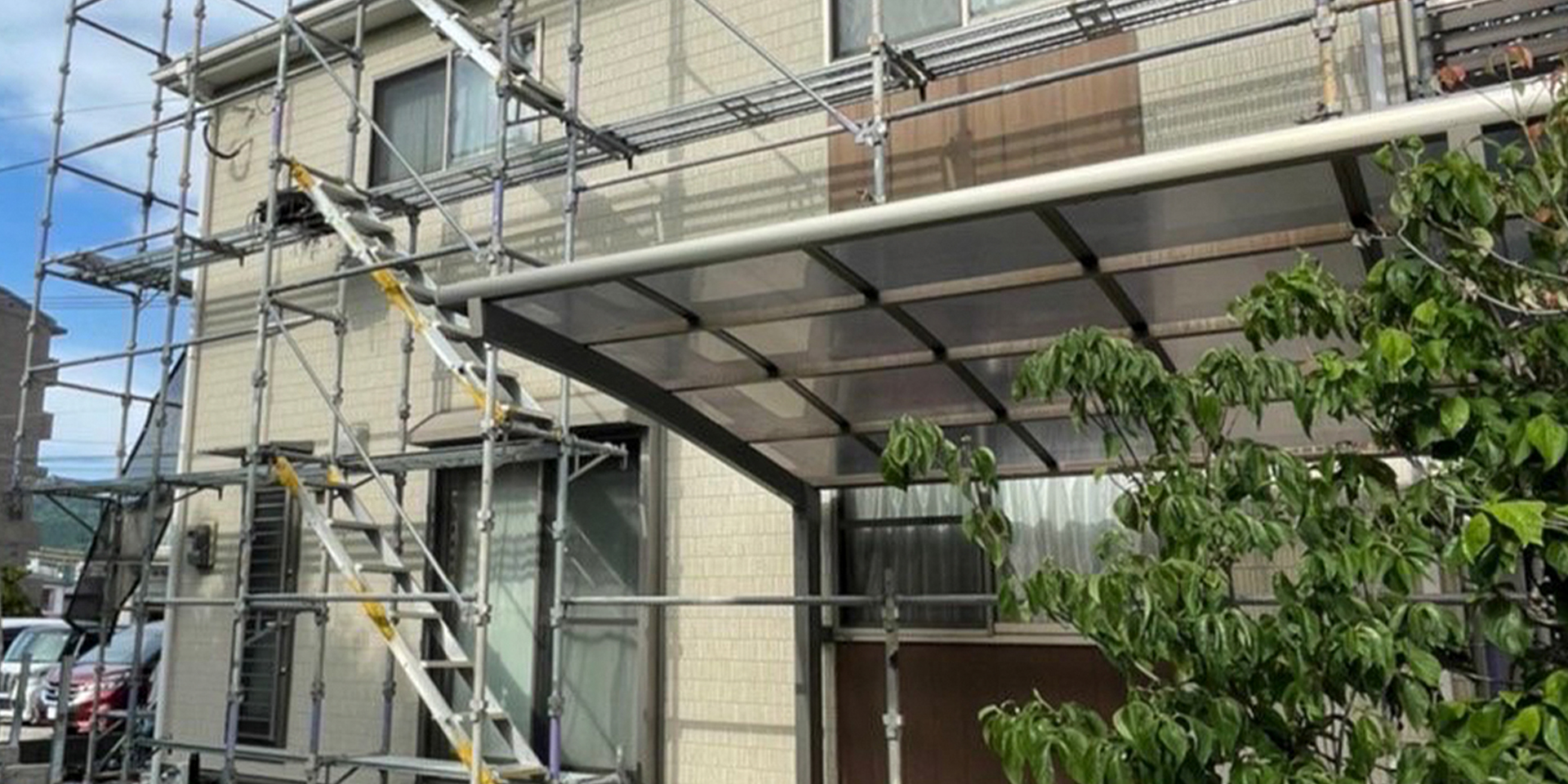 福岡県大野城市 H様邸【住宅塗装】着工