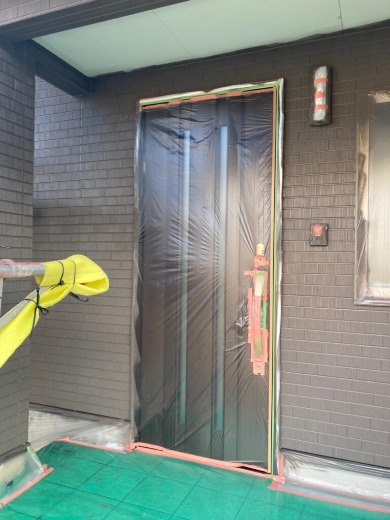 佐賀県鳥栖市 T様邸【住宅塗装】作業工程:外壁中塗り 写真6