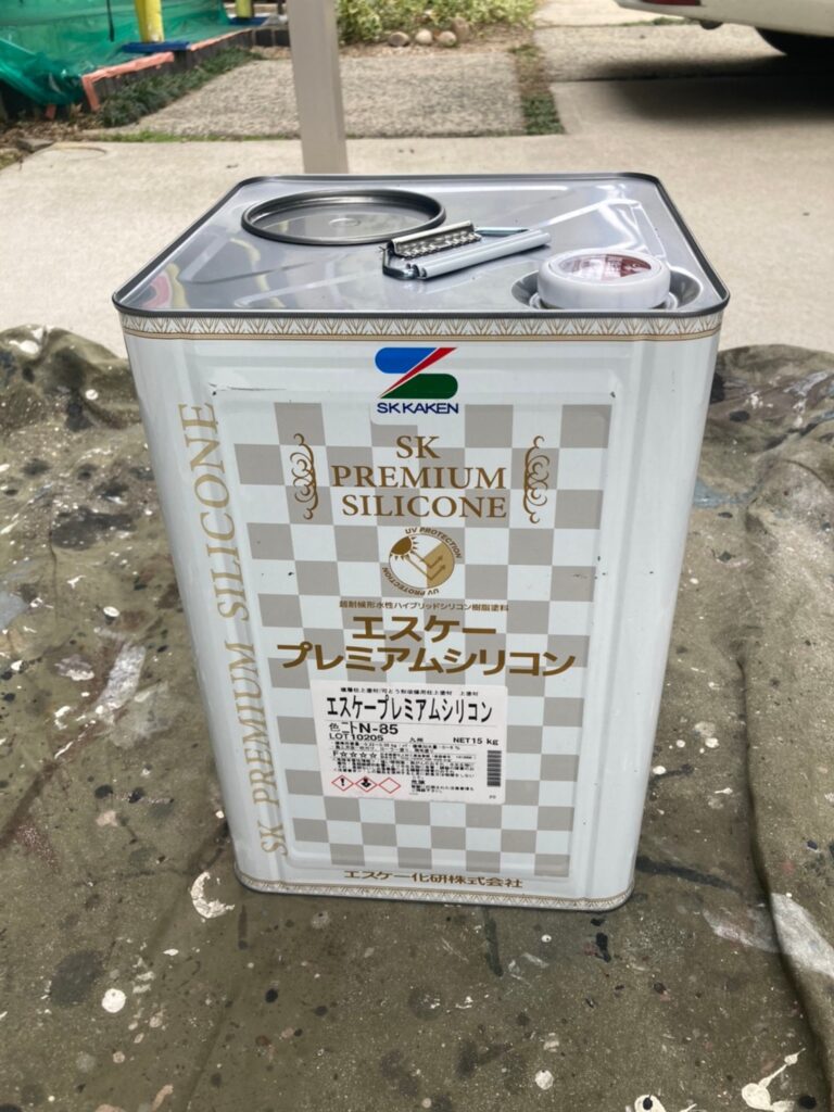 佐賀県鳥栖市 T様邸【住宅塗装】作業工程:外壁中塗り 写真7