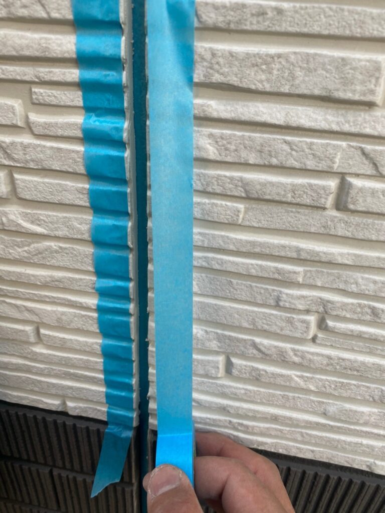 佐賀県鳥栖市 T様邸【住宅塗装】作業工程:コーキング養生 写真5