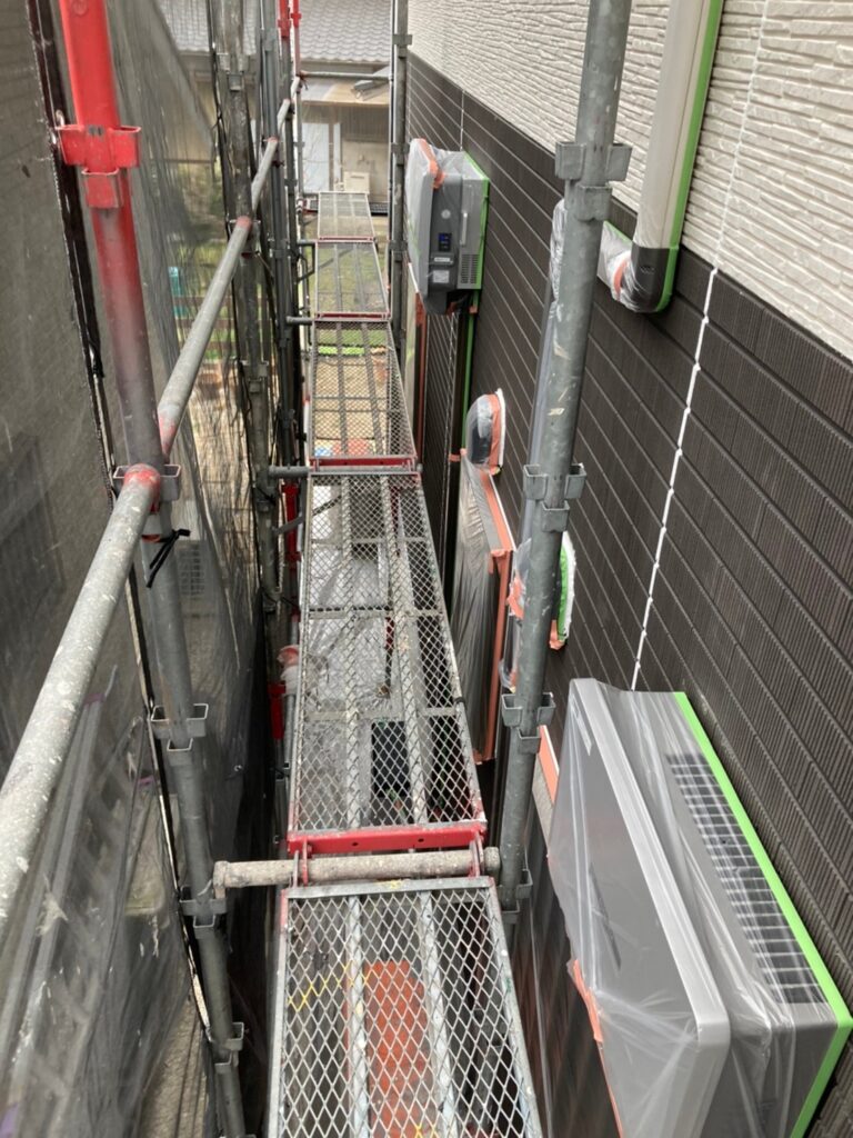 佐賀県鳥栖市 T様邸【住宅塗装】作業工程:各所養生 写真7