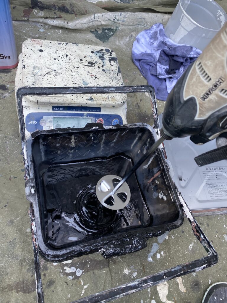 佐賀県鳥栖市 T様邸【住宅塗装】作業工程:付帯塗装1日目 写真9