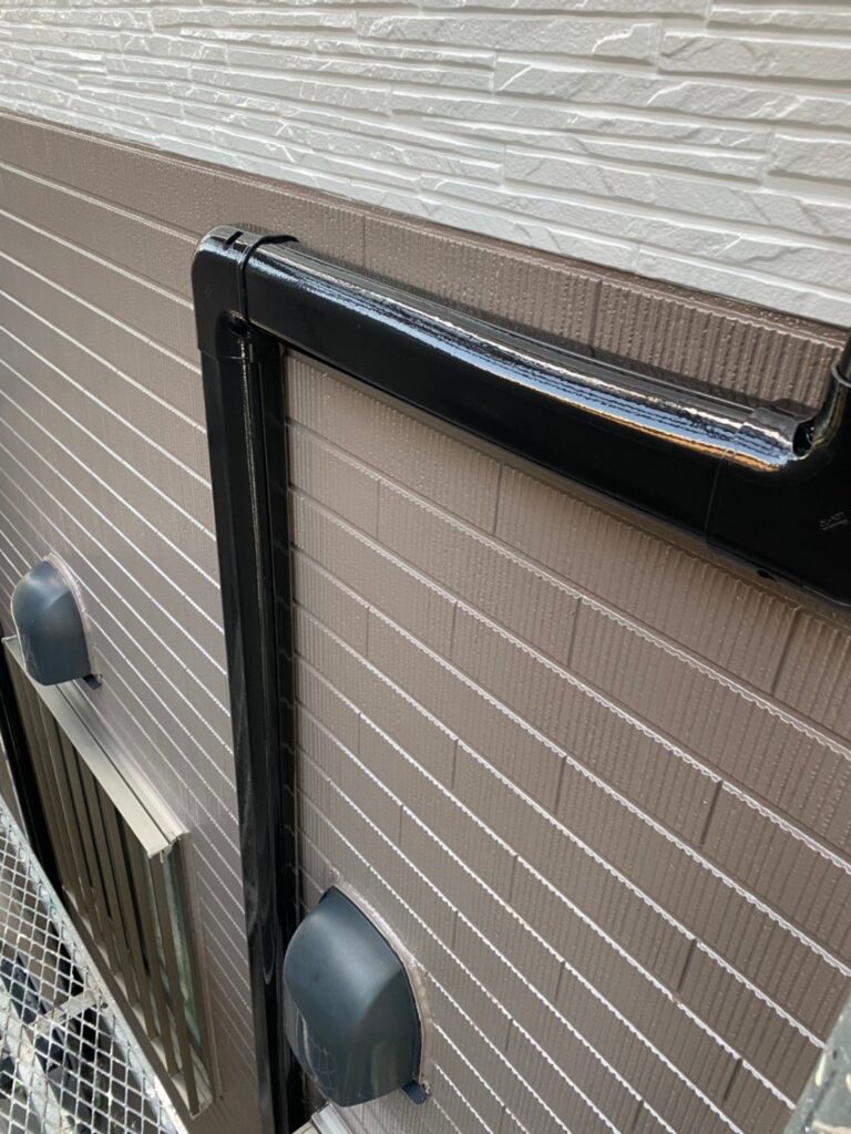 佐賀県鳥栖市 T様邸【住宅塗装】作業工程:付帯塗装1日目 写真18