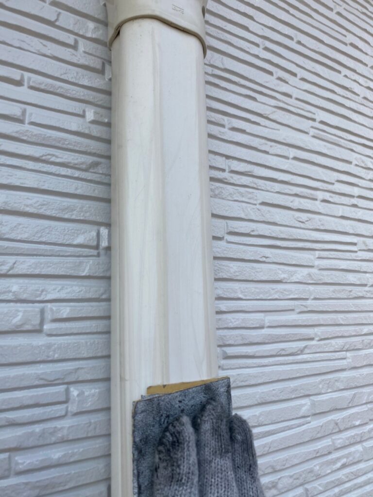 佐賀県鳥栖市 T様邸【住宅塗装】作業工程:付帯塗装1日目 写真6