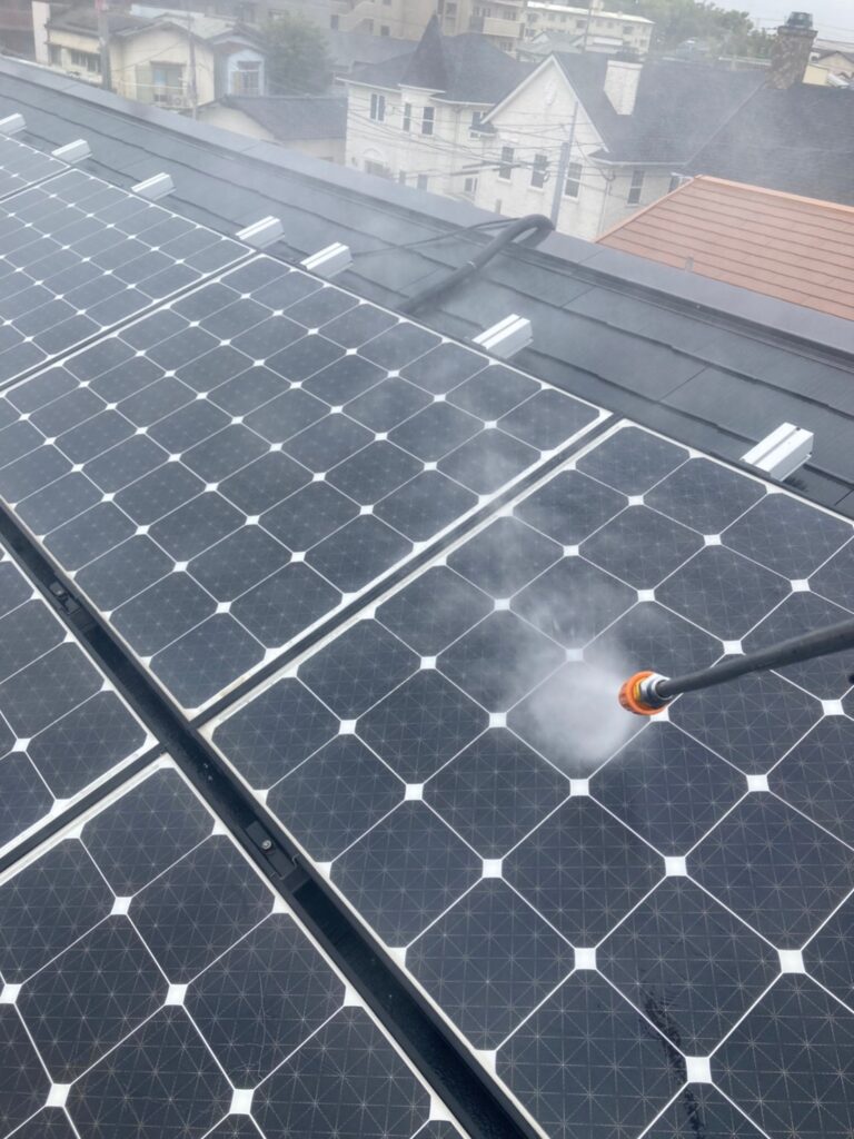 福岡県福岡市 H様邸【住宅塗装】作業工程:高圧洗浄 写真2