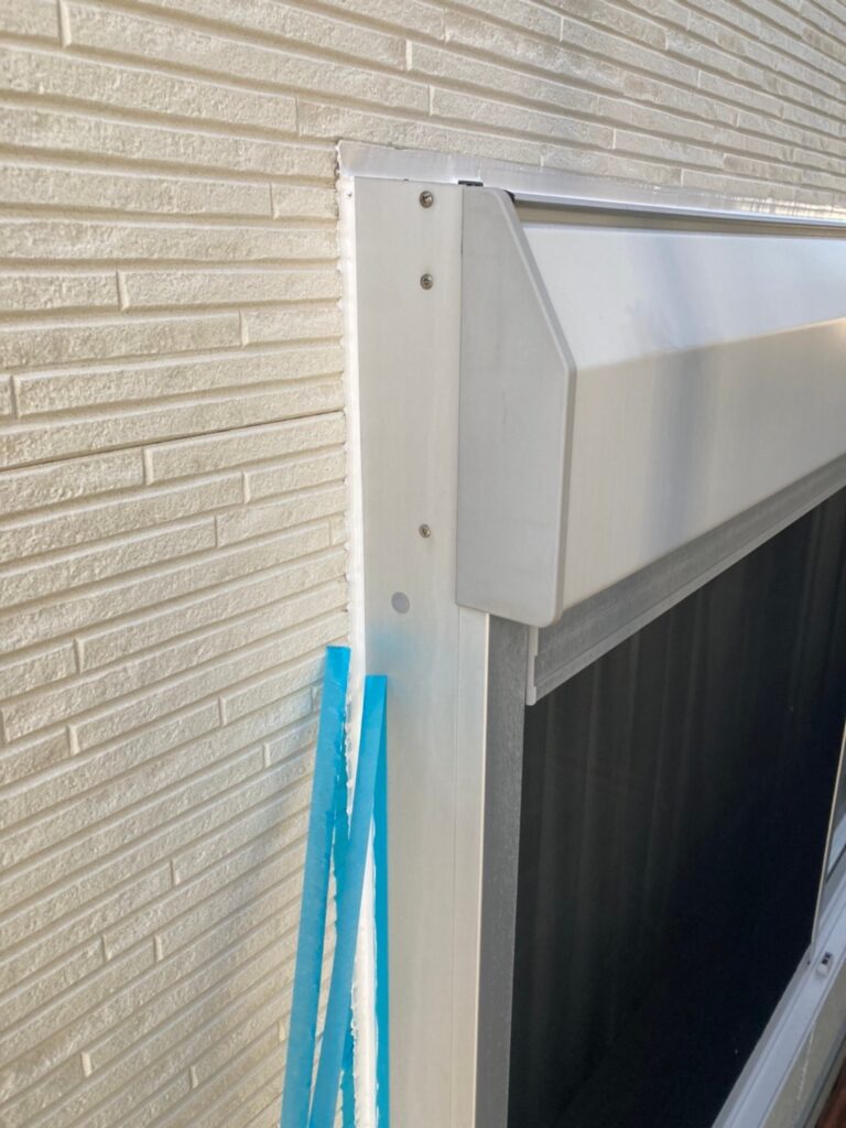 福岡県福岡市 H様邸【住宅塗装】作業工程:コーキング充填作業① 写真10