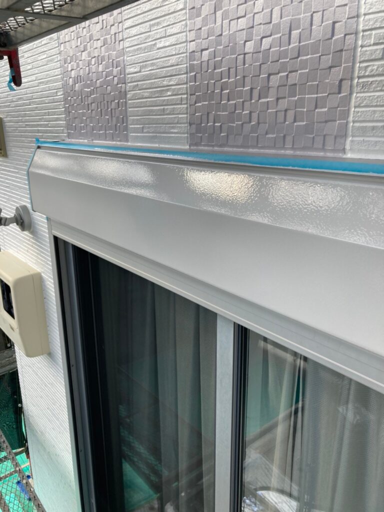 福岡県福岡市 H様邸【住宅塗装】作業工程:付帯塗装① 写真9