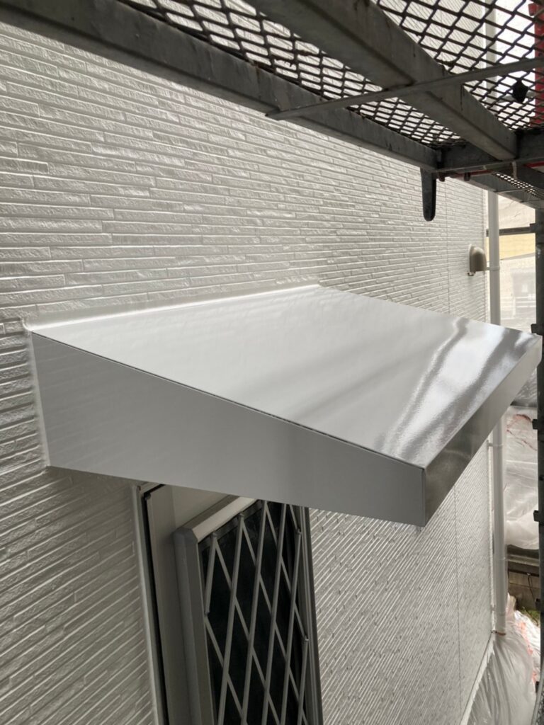 福岡県福岡市 H様邸【住宅塗装】作業工程:付帯塗装① 写真11