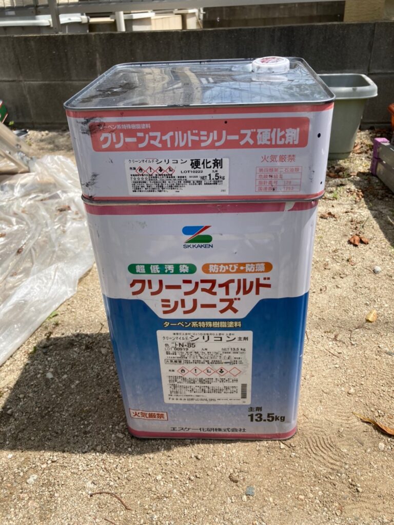 福岡県福岡市 H様邸【住宅塗装】作業工程:付帯塗装① 写真7