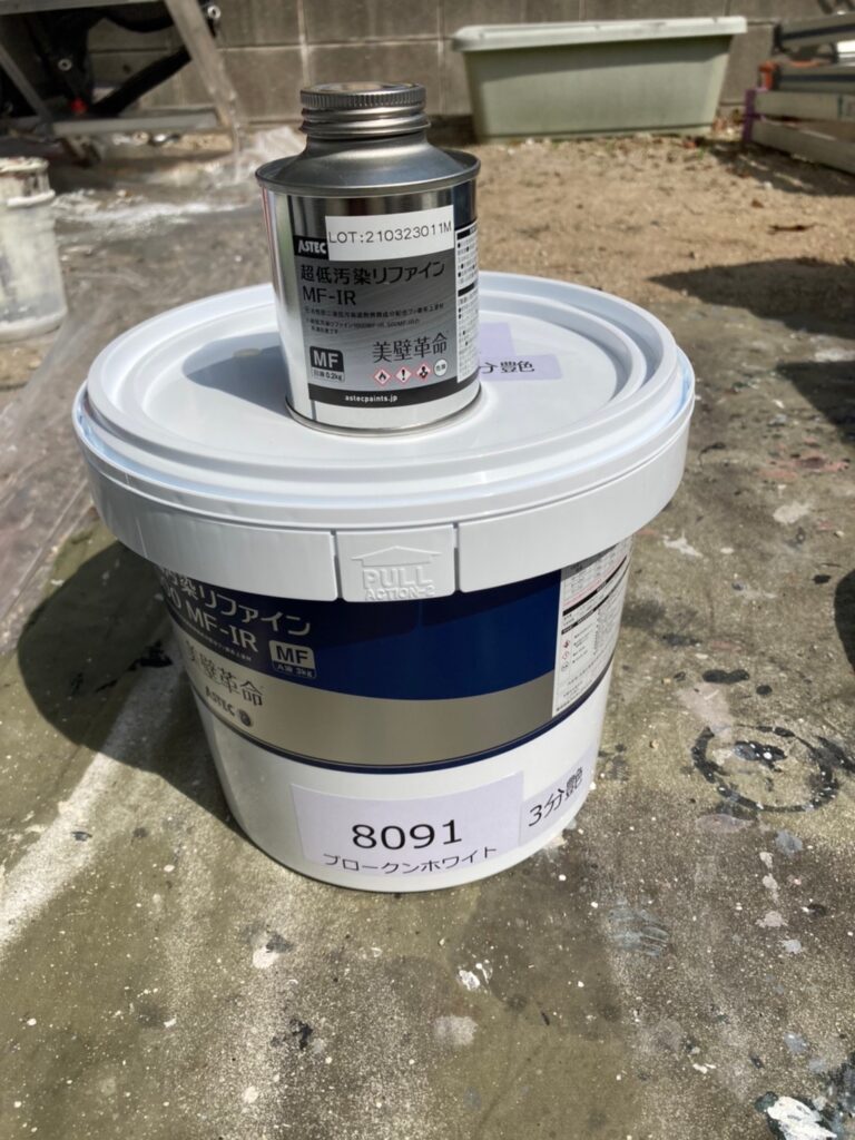 福岡県福岡市 H様邸【住宅塗装】作業工程:塀塗装① 写真18