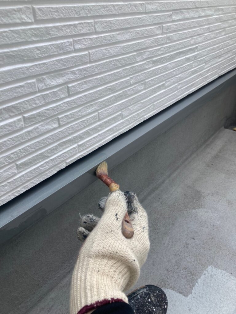 福岡県福岡市 H様邸【住宅塗装】作業工程:付帯塗装② 写真4