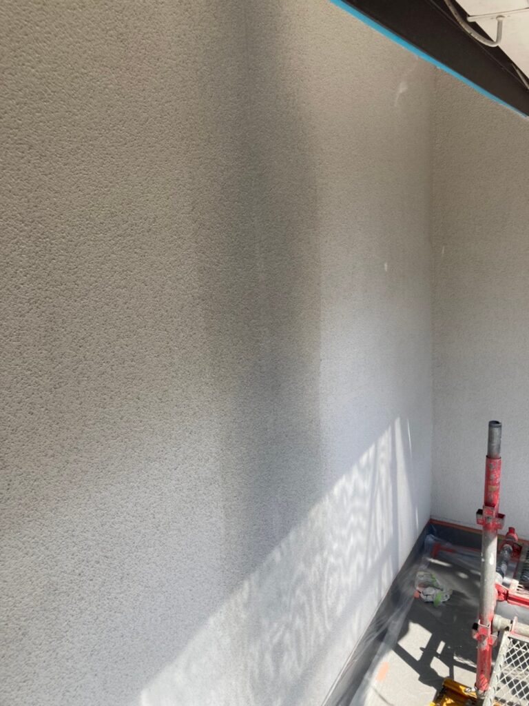 福岡県福岡市 K様邸【住宅塗装】作業工程:外壁一部肌合わせと軒天塗装 写真8