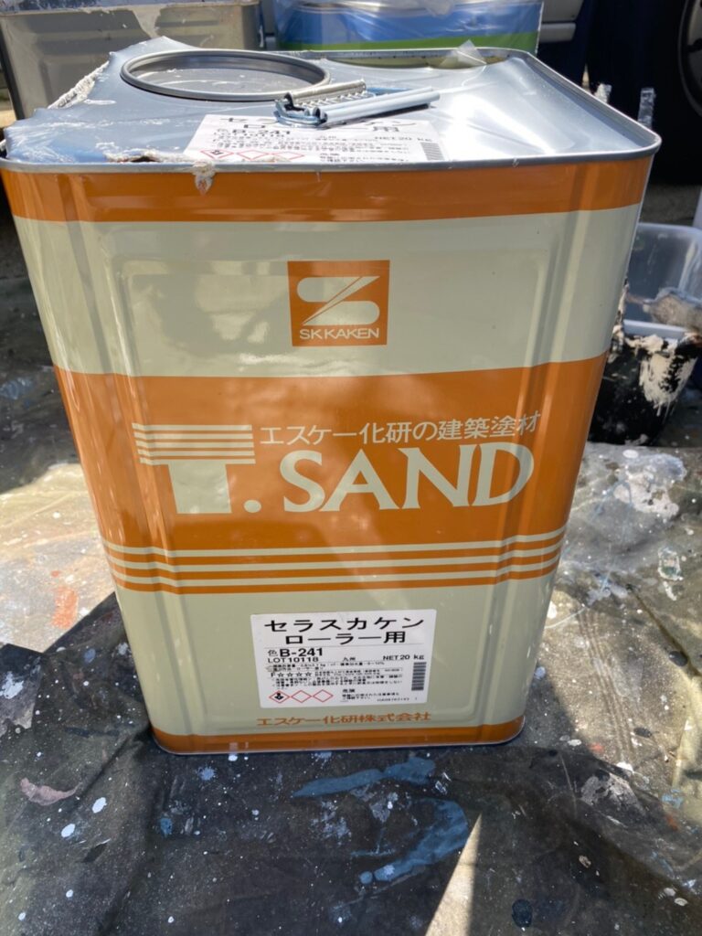 福岡県福岡市 K様邸【住宅塗装】作業工程:外壁一部肌合わせと軒天塗装 写真5