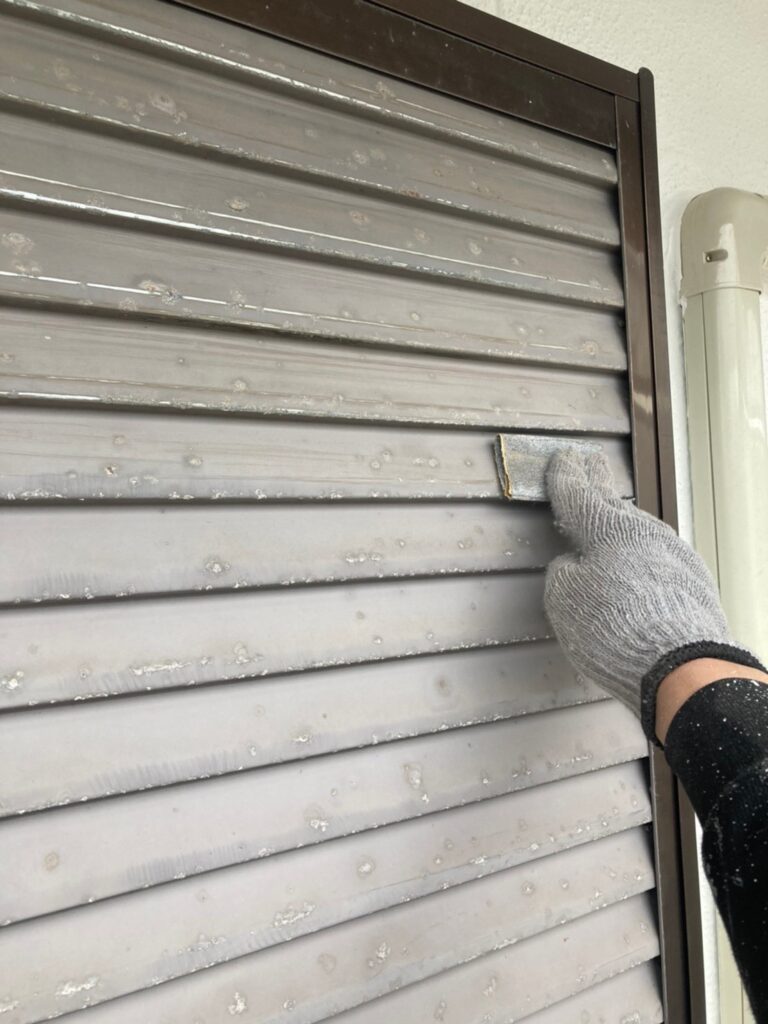 福岡県福岡市 K様邸【住宅塗装】作業工程:付帯塗装① 写真2