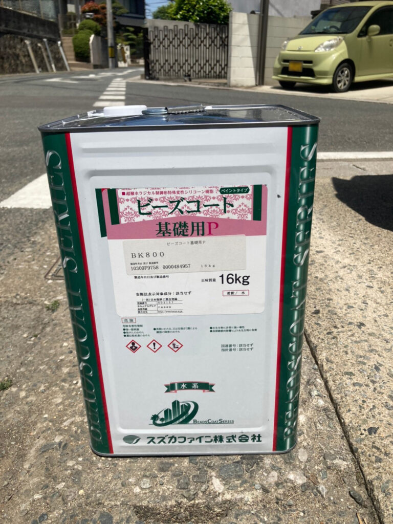 福岡県福岡市 K様邸【住宅塗装】作業工程:付帯塗装②と基礎巾木塗装 写真11