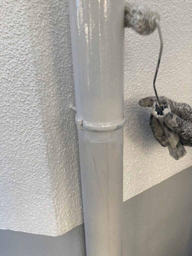 福岡県福岡市 K様邸【住宅塗装】作業工程:付帯塗装③とベランダ防水塗装 写真2