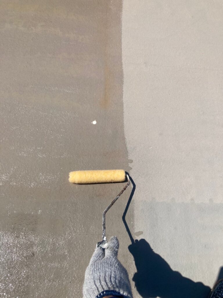 福岡県福岡市 K様邸【住宅塗装】作業工程:付帯塗装③とベランダ防水塗装 写真6