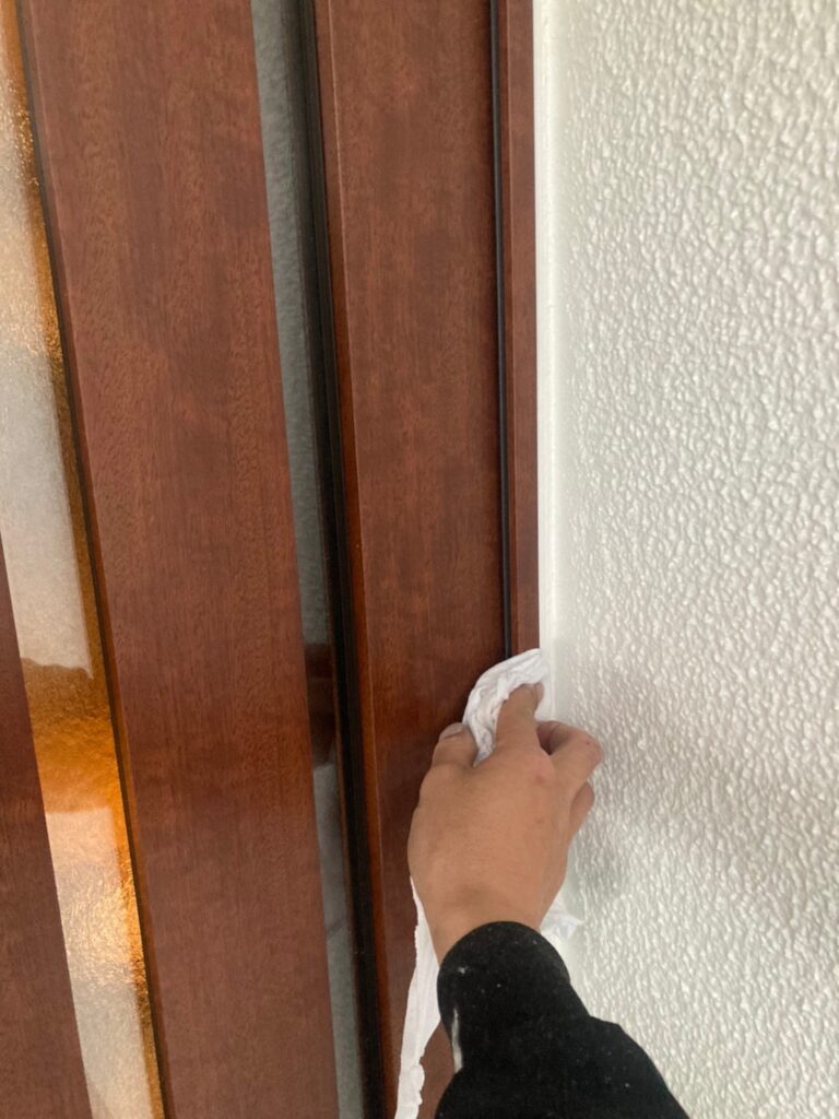 福岡県福岡市 K様邸【住宅塗装】作業工程:各所清掃とタッチアップなど 写真1