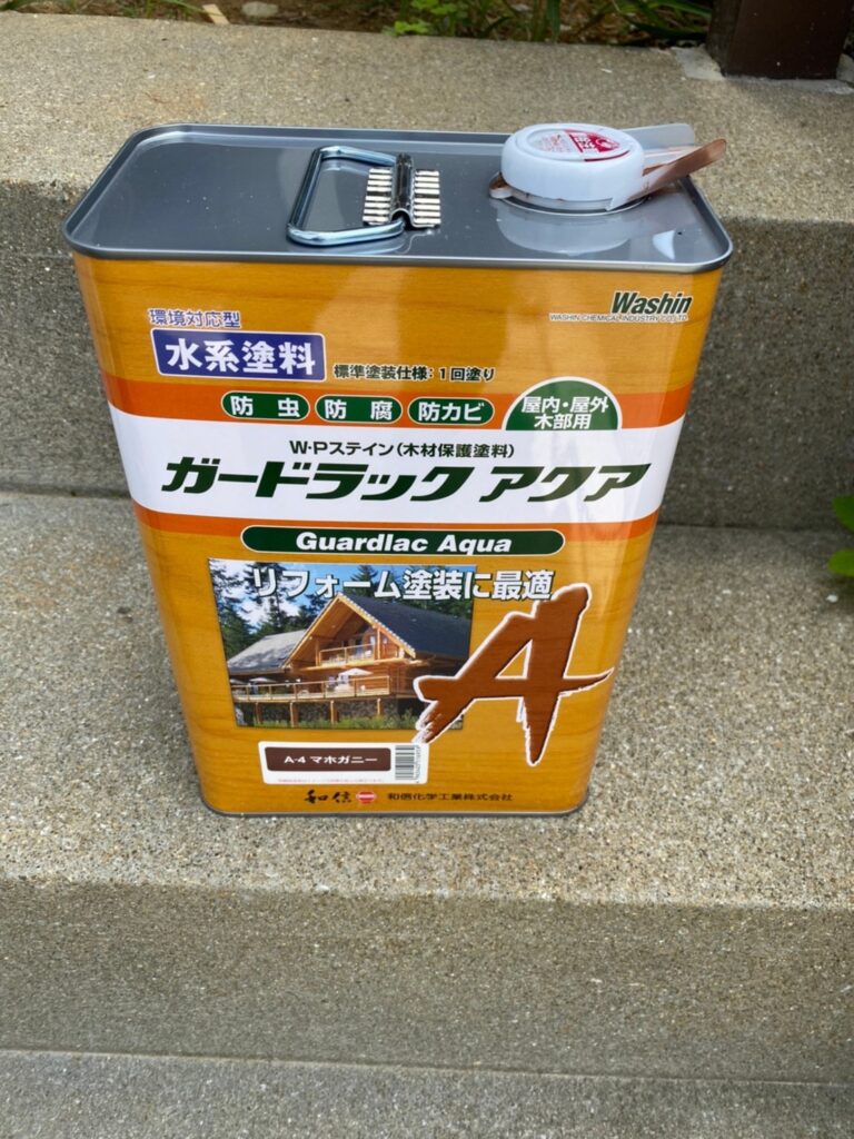 福岡県福岡市 K様邸【住宅塗装】作業工程:木製扉塗装と防犯カメラ取付 写真1