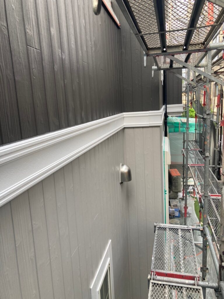 福岡県那珂川市 M様邸【住宅塗装】作業工程:付帯塗装1回目 写真10