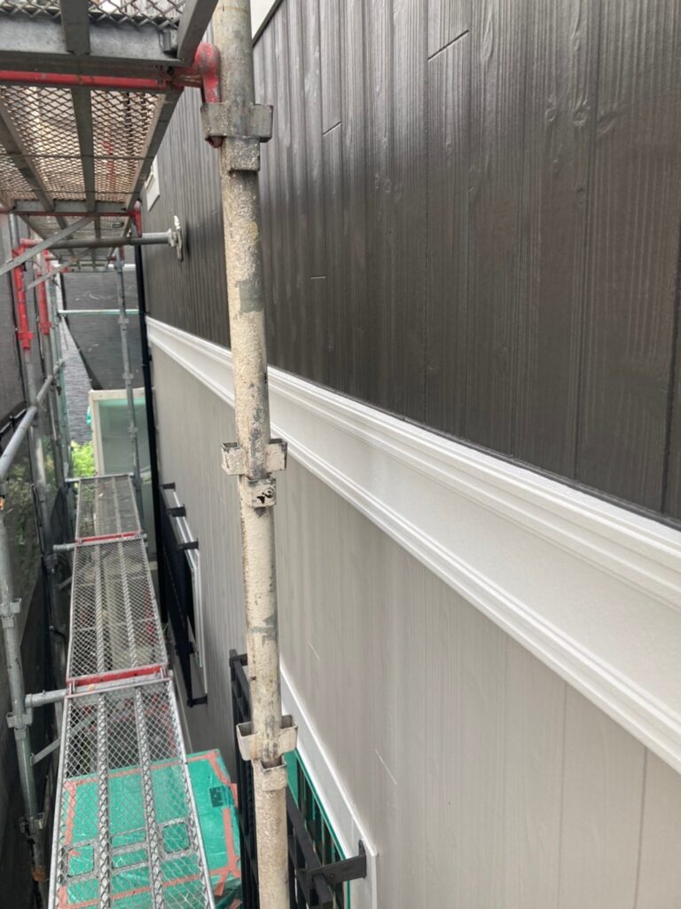 福岡県那珂川市 M様邸【住宅塗装】作業工程:付帯塗装1回目 写真8