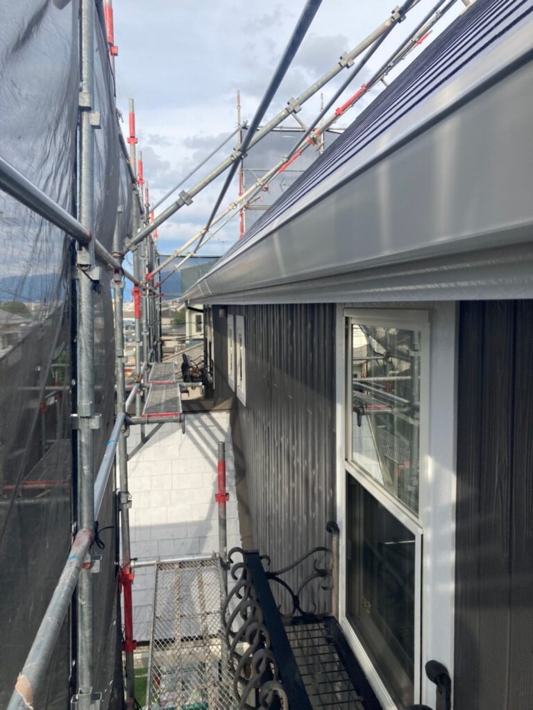 福岡県那珂川市 M様邸【住宅塗装】作業工程:付帯塗装1回目 写真9