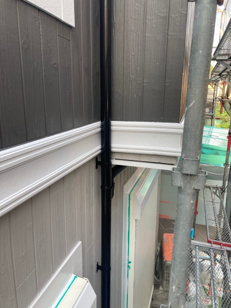 福岡県那珂川市 M様邸【住宅塗装】作業工程:付帯塗装2回目 写真10