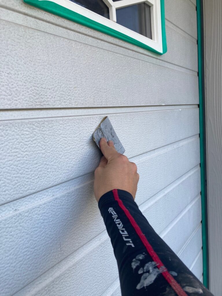 福岡県那珂川市 M様邸【住宅塗装】作業工程:付帯塗装2回目 写真3