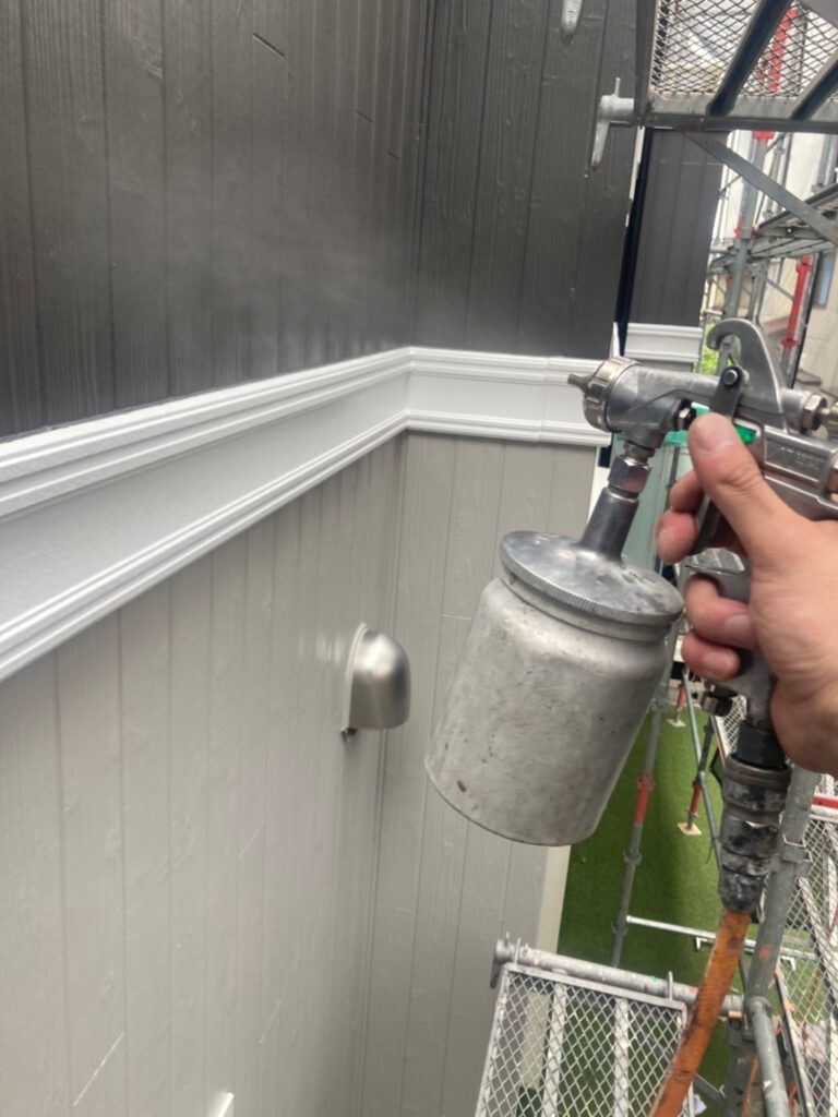 福岡県那珂川市 M様邸【住宅塗装】作業工程:光触媒コーティングなど 写真10