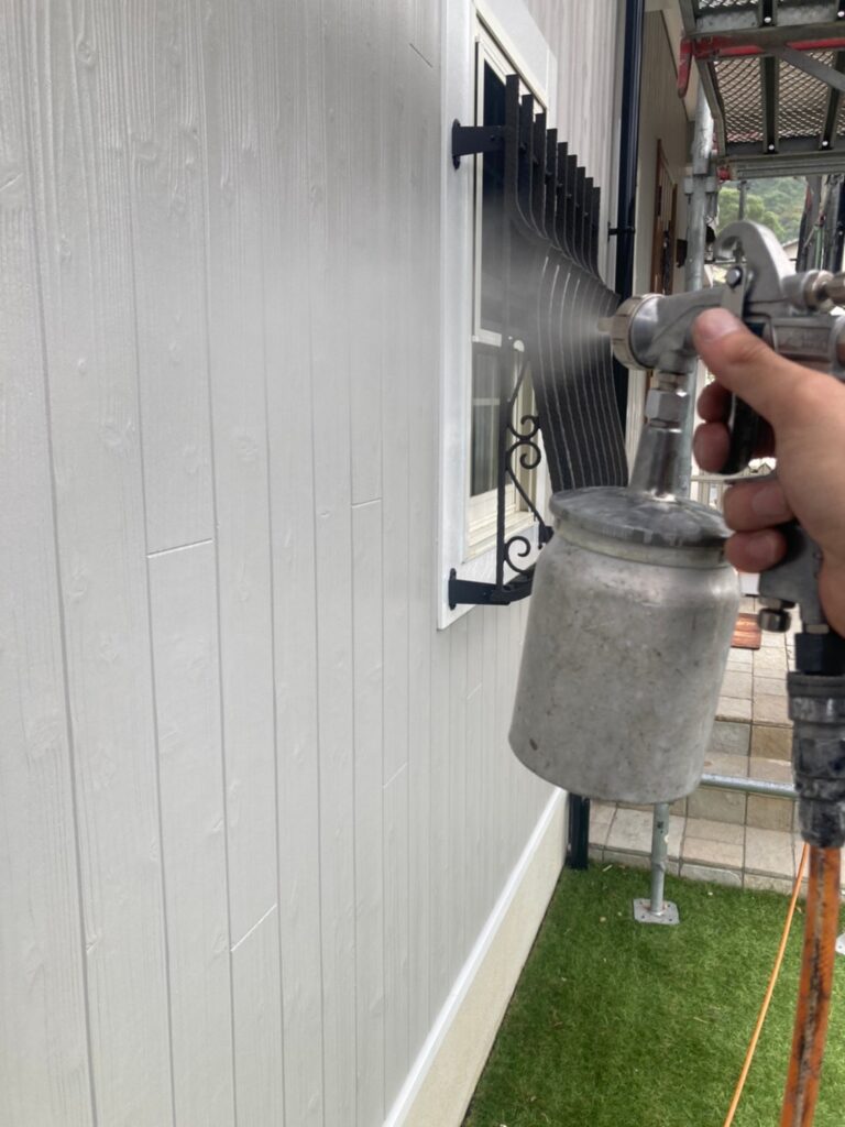 福岡県那珂川市 M様邸【住宅塗装】作業工程:光触媒コーティングなど 写真11