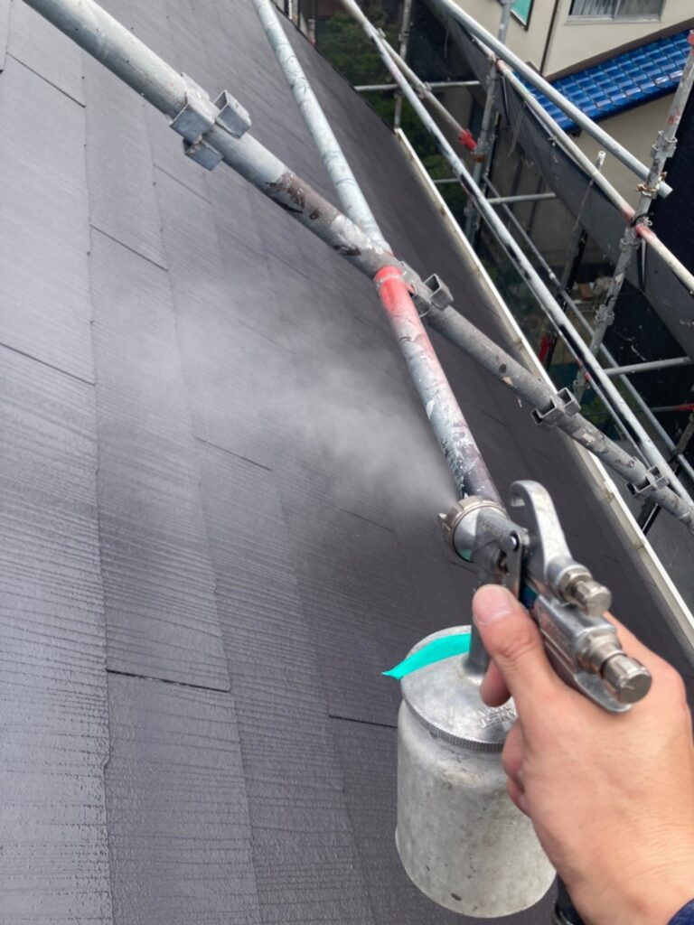 福岡県那珂川市 M様邸【住宅塗装】作業工程:光触媒コーティングなど 写真5