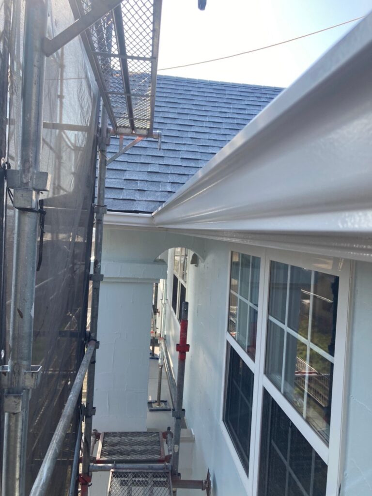 福岡県飯塚市 O様邸【住宅塗装】作業工程:付帯塗装① 写真8