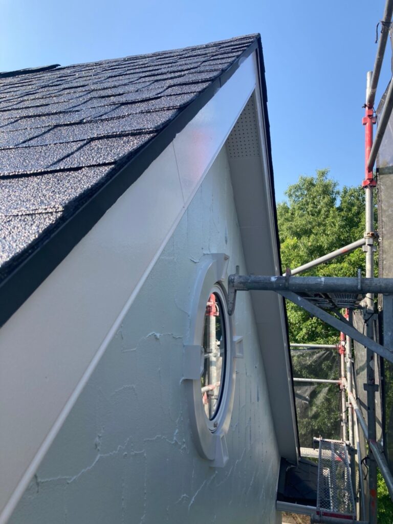 福岡県飯塚市 O様邸【住宅塗装】作業工程:付帯塗装① 写真9