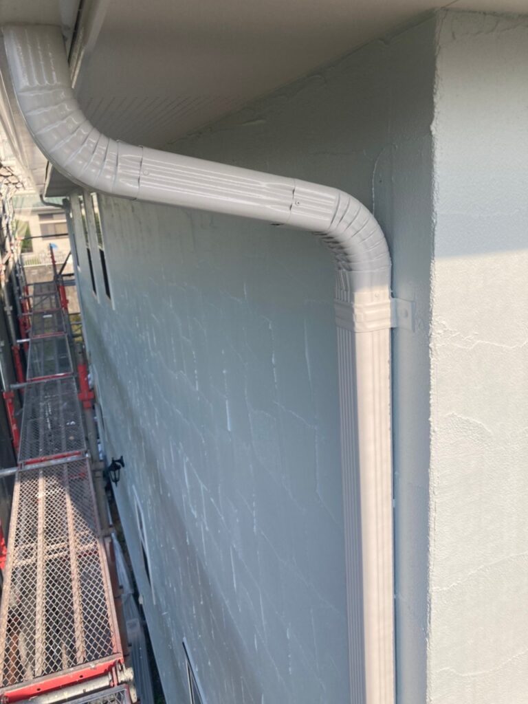 福岡県飯塚市 O様邸【住宅塗装】作業工程:付帯塗装① 写真12