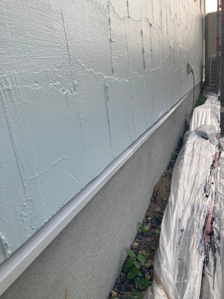 福岡県飯塚市 O様邸【住宅塗装】作業工程:付帯塗装① 写真13