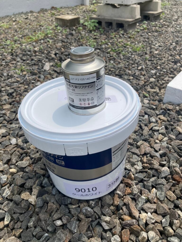 福岡県飯塚市 O様邸【住宅塗装】作業工程:塀塗装 写真6