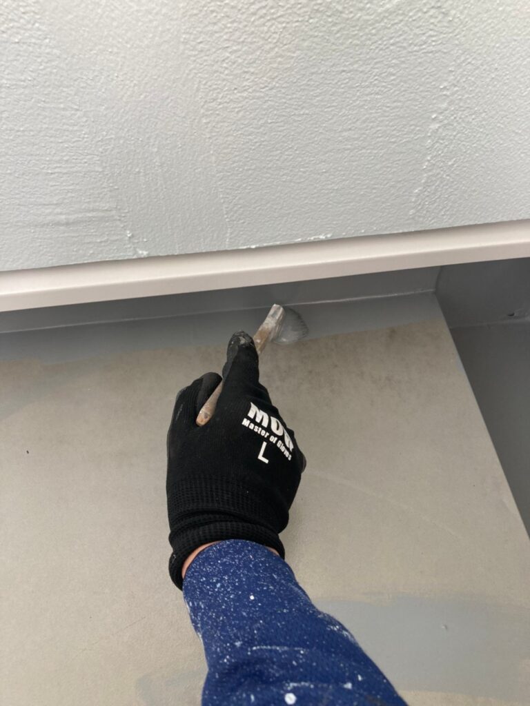 福岡県飯塚市 O様邸【住宅塗装】作業工程:ベランダ防水塗装 写真4