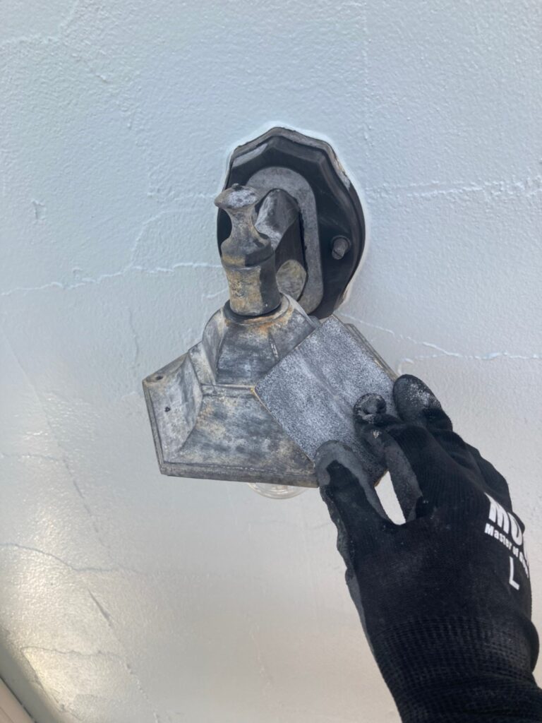 福岡県飯塚市 O様邸【住宅塗装】作業工程:付帯塗装② 写真2