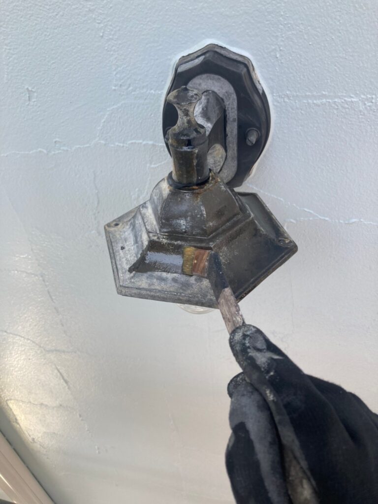 福岡県飯塚市 O様邸【住宅塗装】作業工程:付帯塗装② 写真4