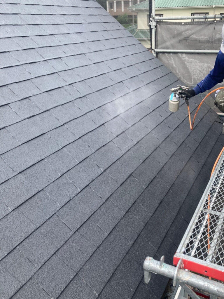 福岡県飯塚市 O様邸【住宅塗装】作業工程:光触媒コーティング 写真7