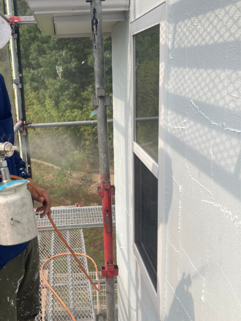 福岡県飯塚市 O様邸【住宅塗装】作業工程:光触媒コーティング 写真8