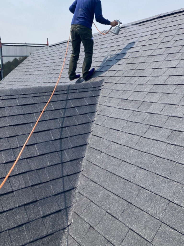 福岡県飯塚市 O様邸【住宅塗装】作業工程:光触媒コーティング 写真3