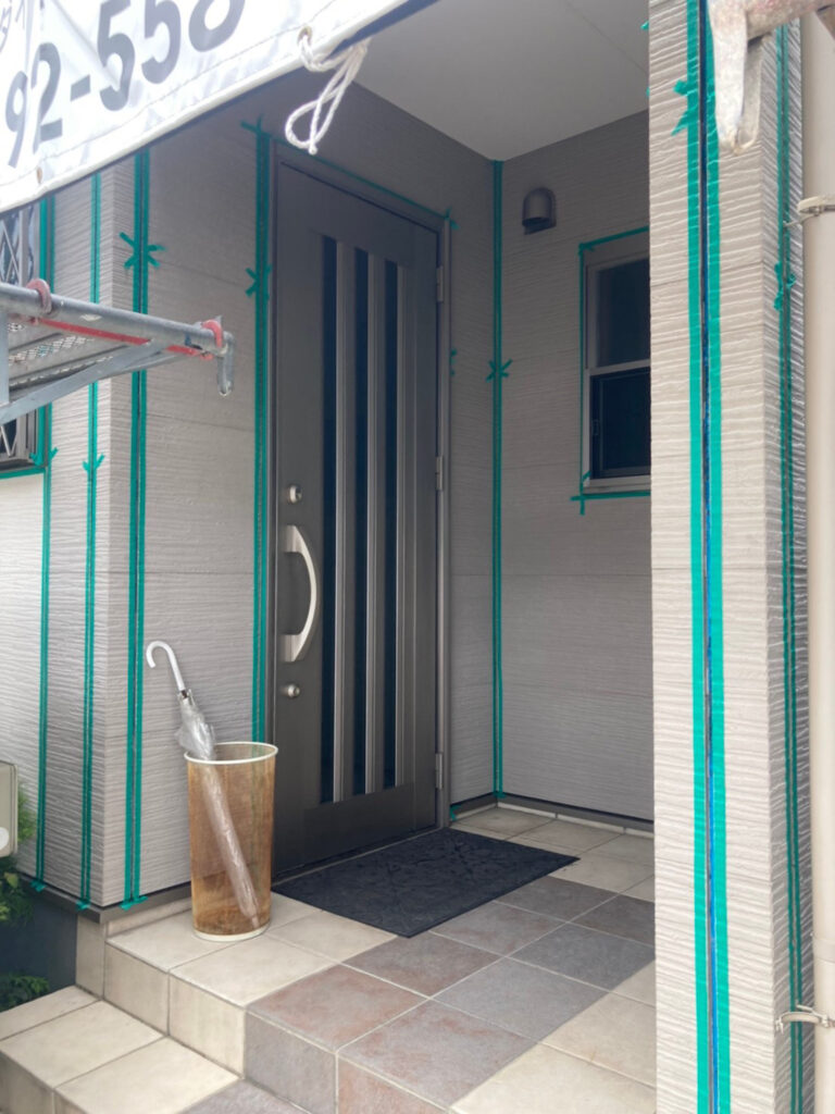 福岡県太宰府市 J様邸【住宅塗装】作業工程:コーキング工事 写真13