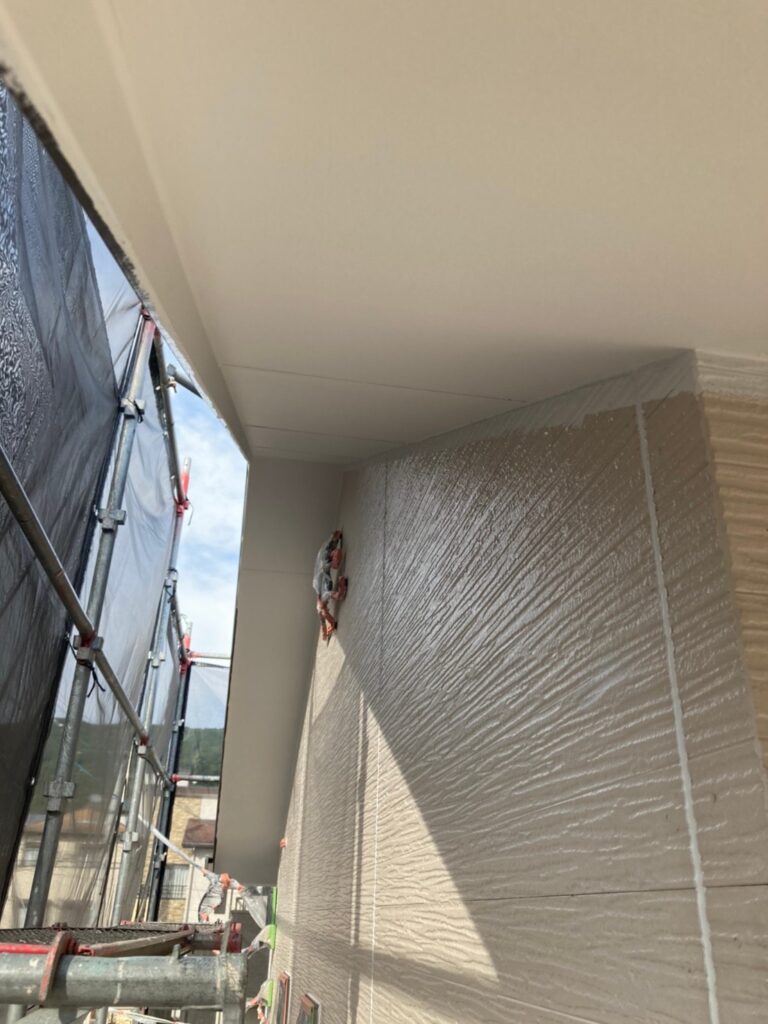 福岡県太宰府市 J様邸【住宅塗装】作業工程:外壁塗装 写真5