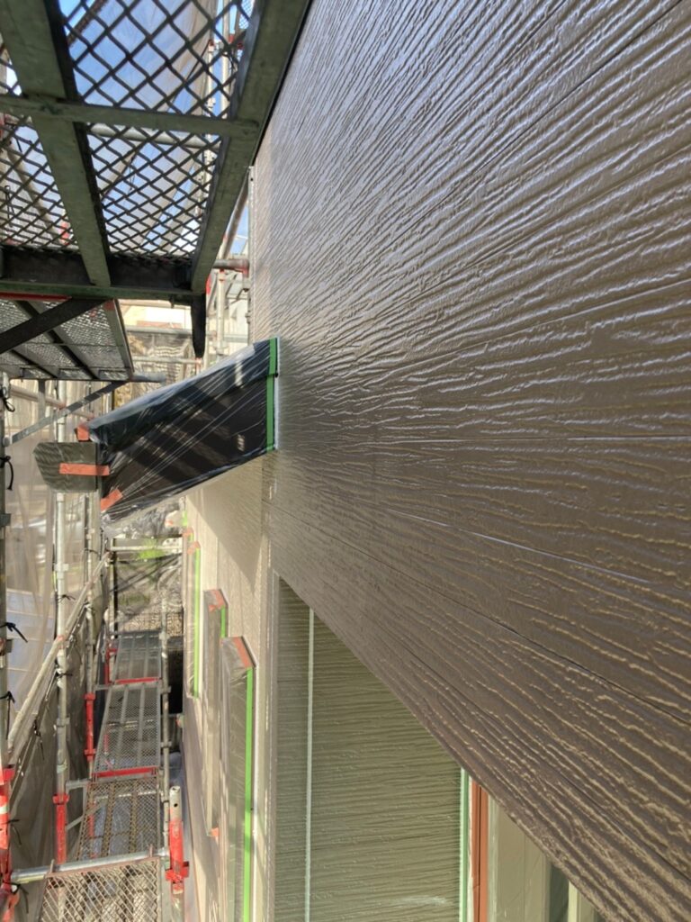 福岡県太宰府市 J様邸【住宅塗装】作業工程:外壁塗装 写真6