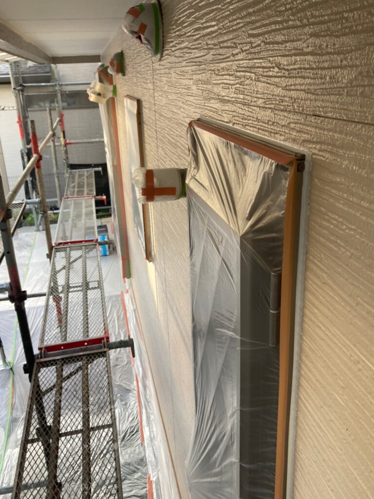 福岡県太宰府市 J様邸【住宅塗装】作業工程:外壁塗装 写真7